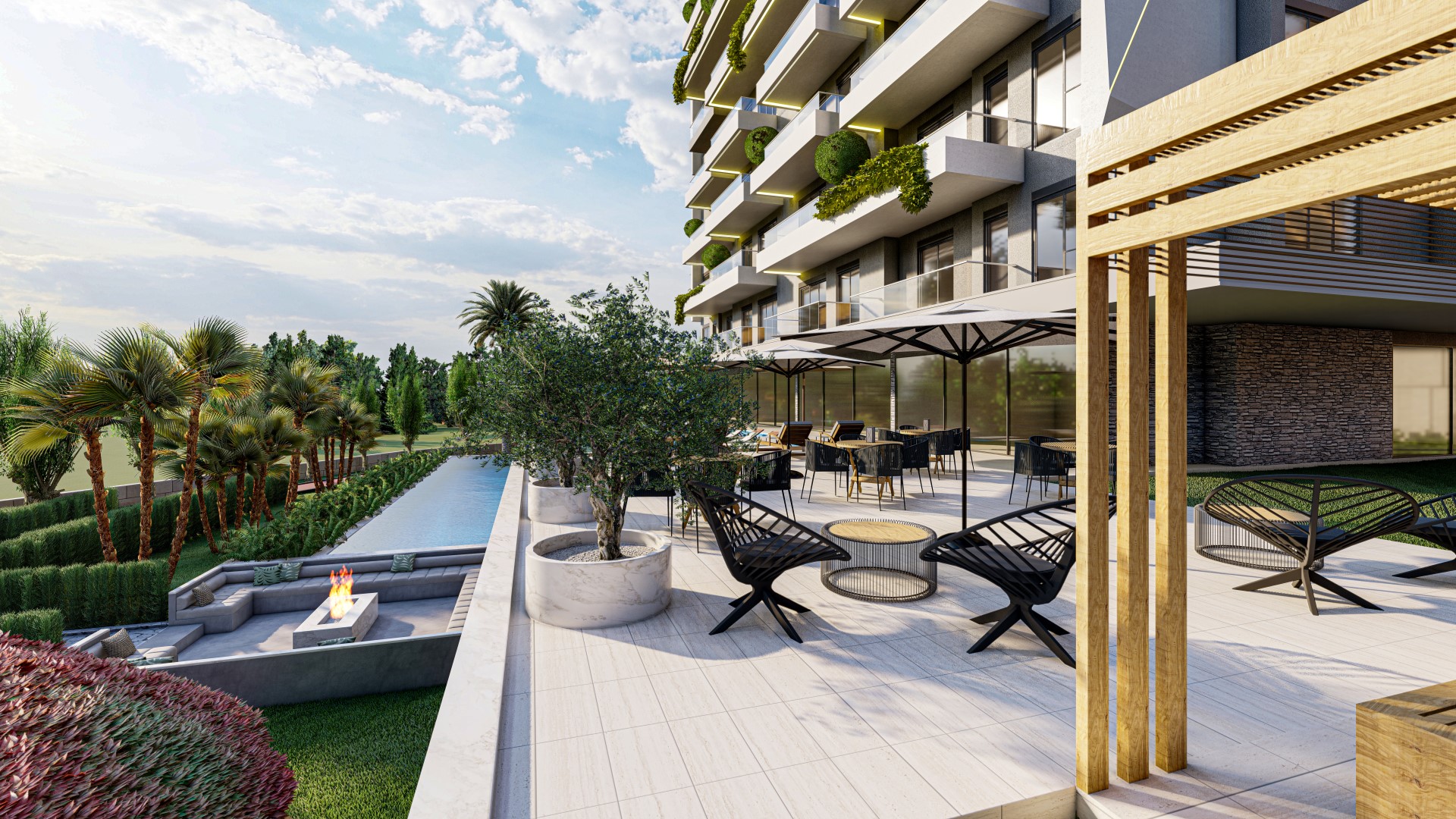 New project for investment in Mahmutlar district with 5* hotel concept - Umbrella Group - Photo 8