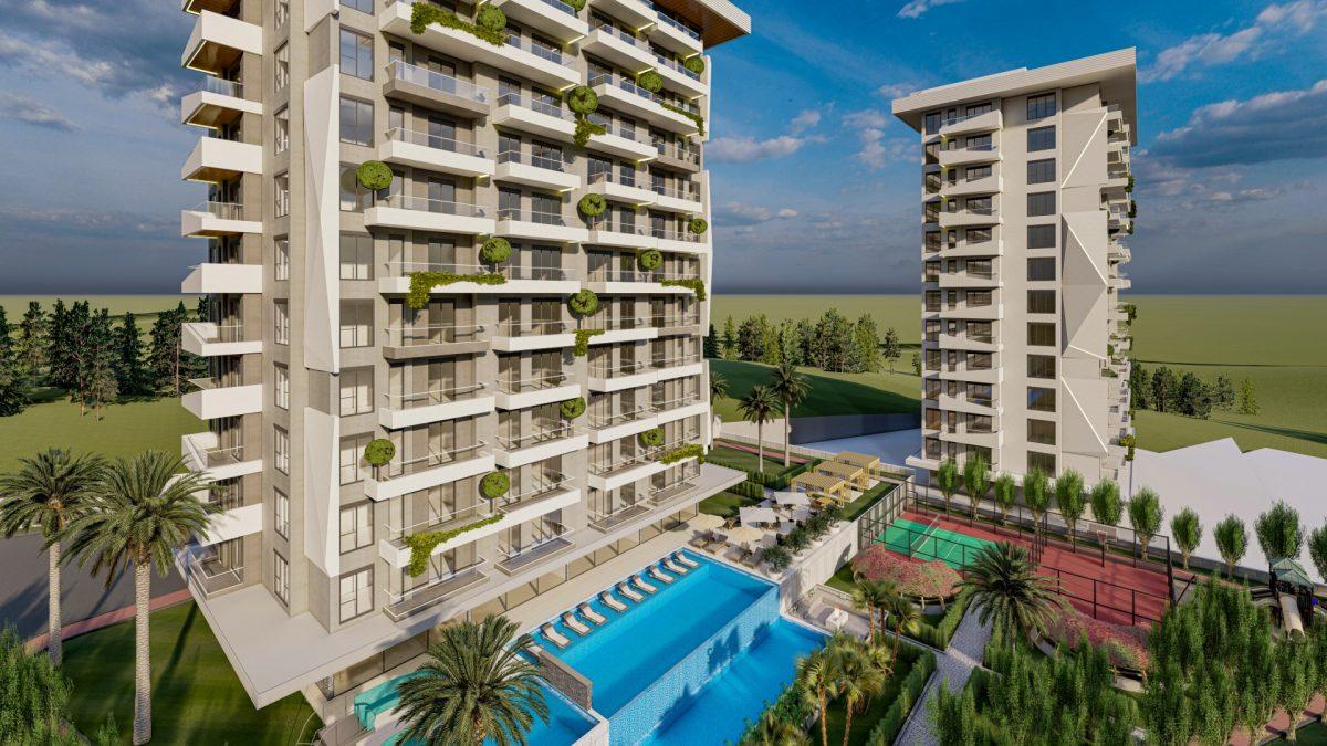 New project for investment in Mahmutlar district with 5* hotel concept - Umbrella Group