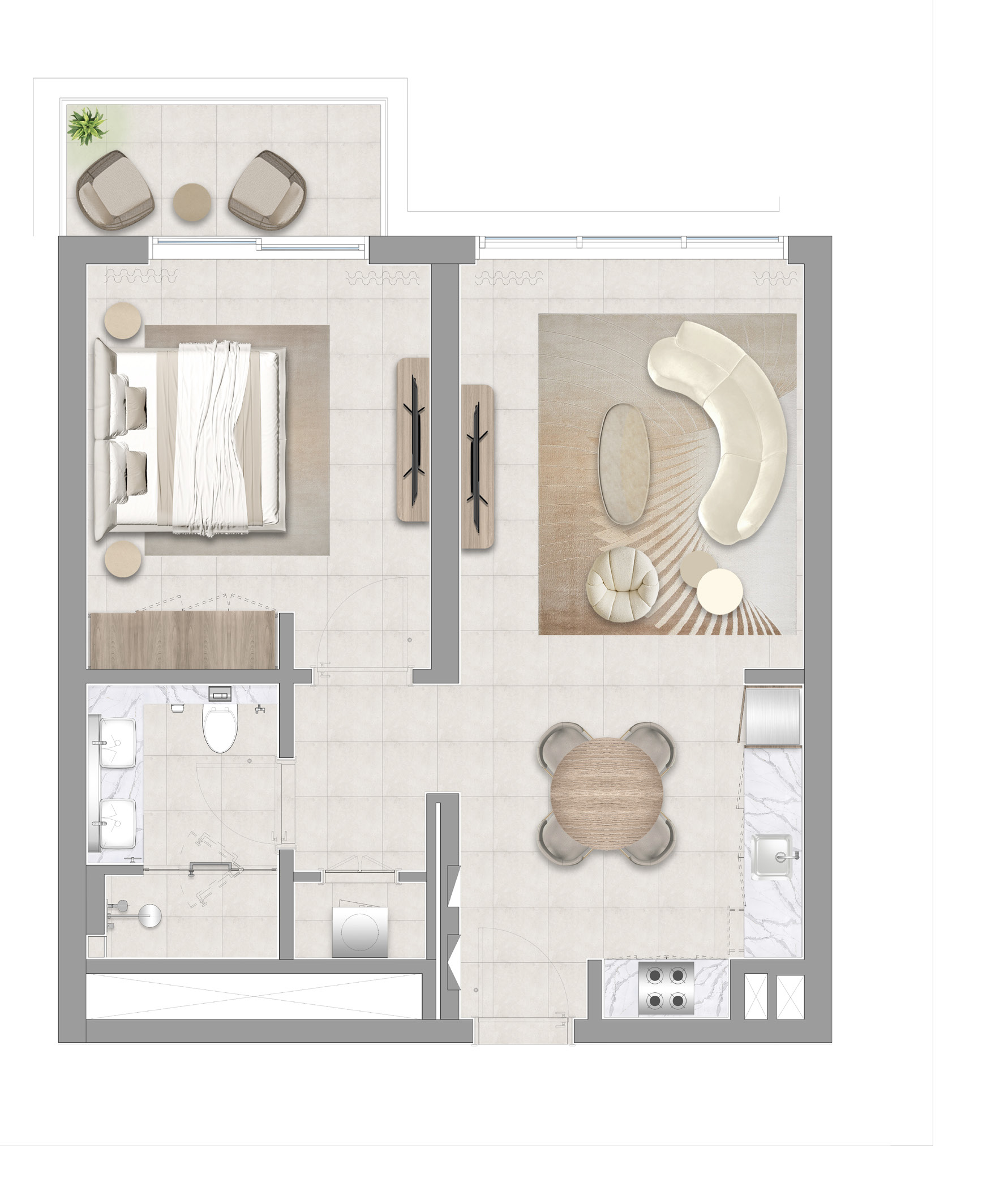 Modern five-storey residential complex, Dubai - Umbrella Group - Photo 8