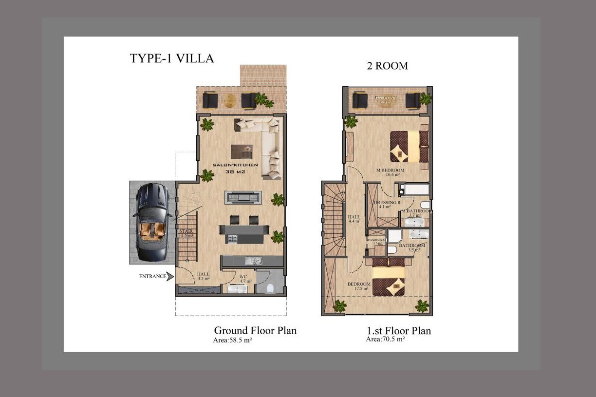 Villa complex in Northern Cyprus in the most picturesque part of the island 10 km from Kyrenia - Umbrella Group - Photo 12