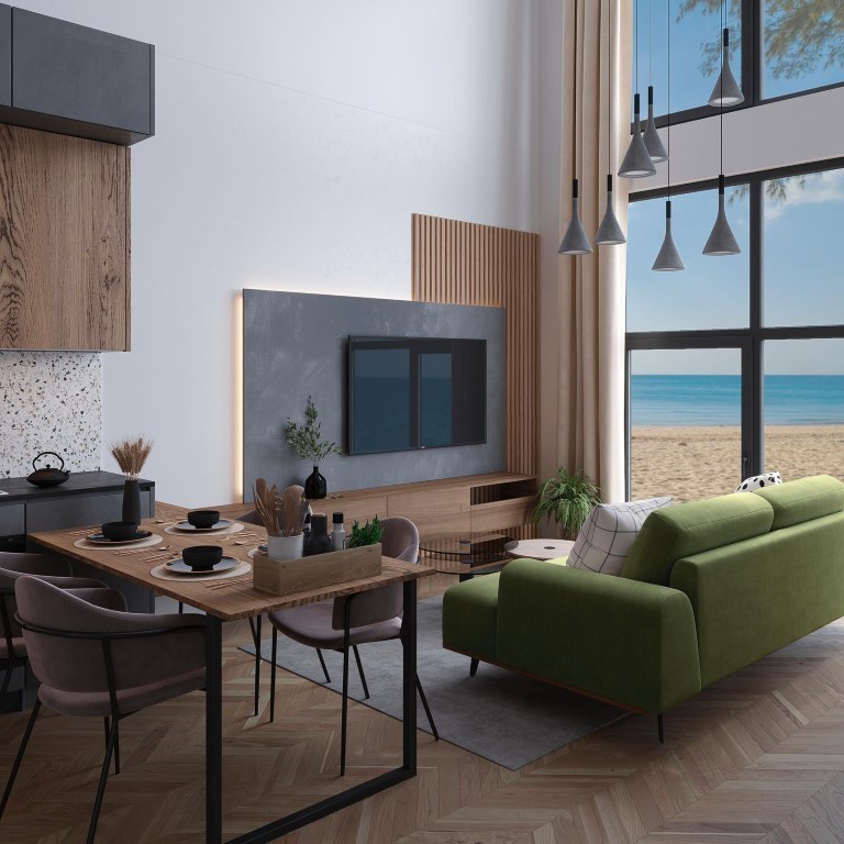 New modern project in Northern Cyprus, located 200 m from the sea, Lapta microdistrict - Umbrella Group - Photo 14
