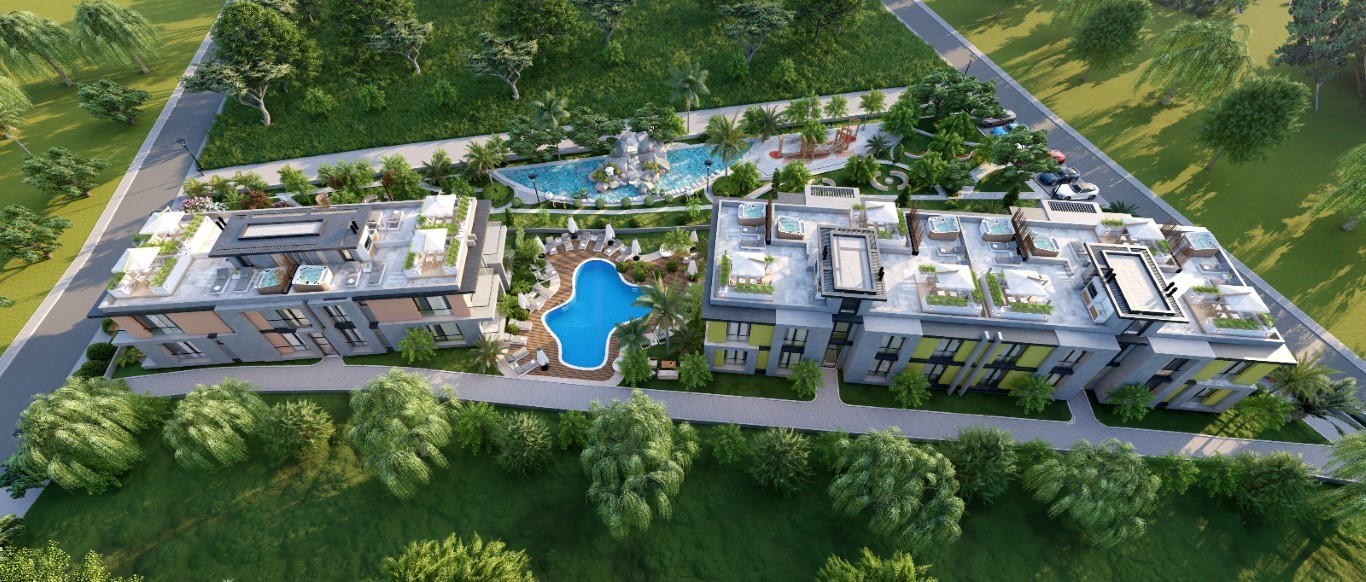 New residence in Northern Cyprus in the picturesque foothills of Alsanjak, apartments 1+1, 2+1 - Umbrella Group - Photo 2