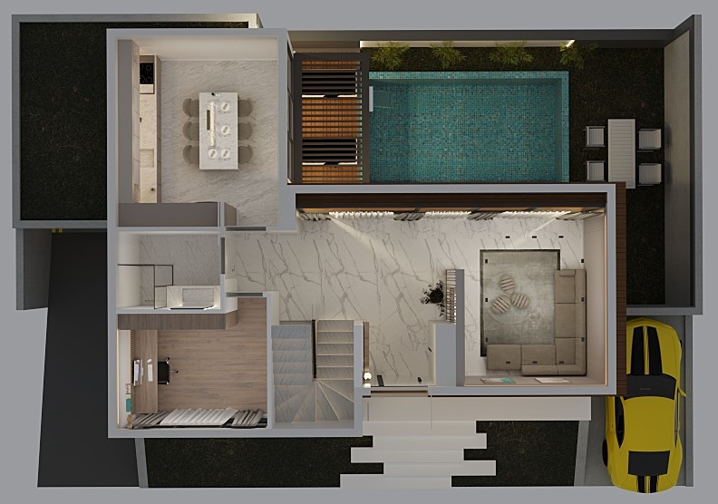 Villa complex with private pool in Northern Cyprus, Ischele area - Umbrella Group - Photo 15