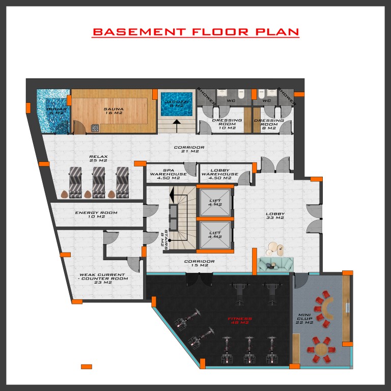 2+1 apartment in the Mahmutlar area near the sea - Umbrella Group - Photo 19