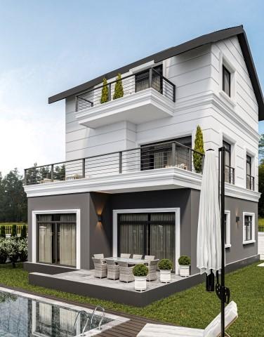 Design of new 4+1 villas in Antalya, Kadriye district - Umbrella Group - Photo 8