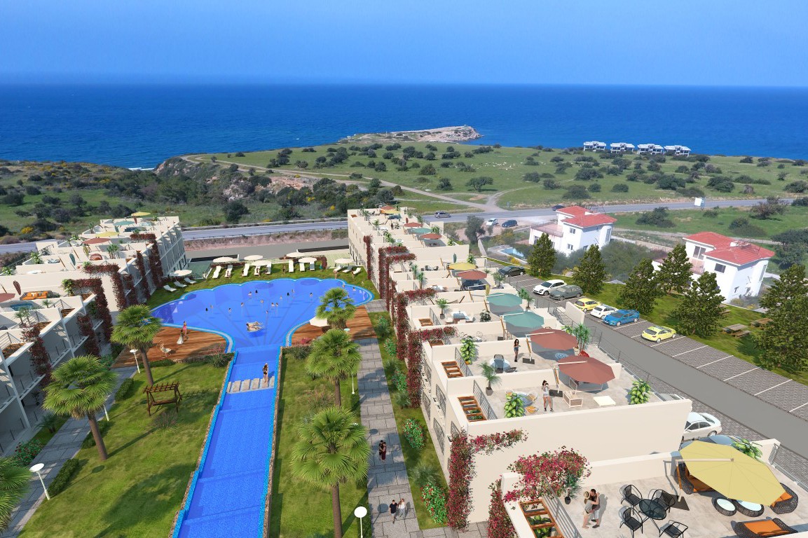 New project in Northern Cyprus elite class apartment floor plan 35 m2 - Umbrella Group - Photo 5