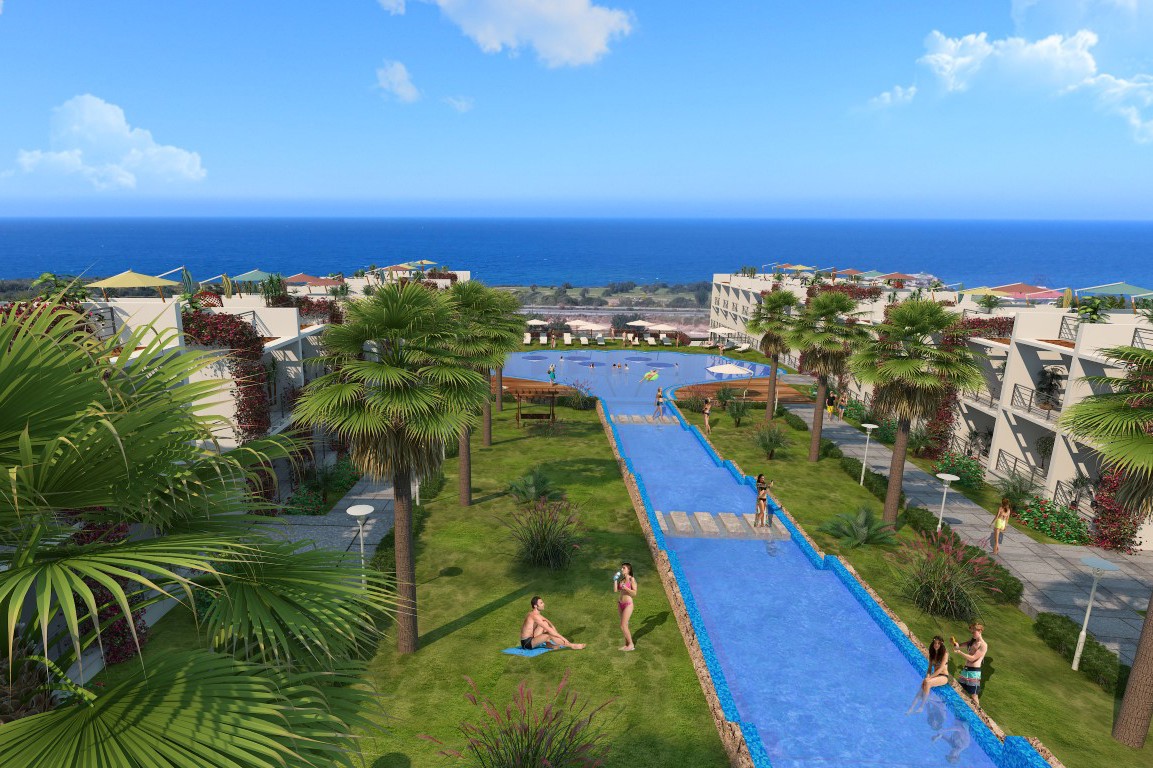 New project in Northern Cyprus elite class apartment floor plan 35 m2 - Umbrella Group - Photo 6
