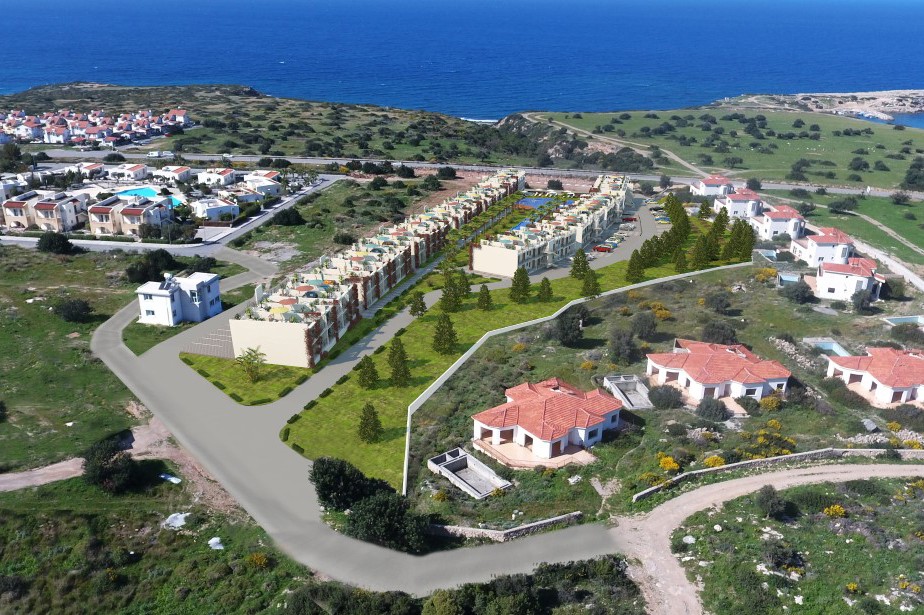 New project in Northern Cyprus elite class apartment floor plan 35 m2 - Umbrella Group - Photo 2