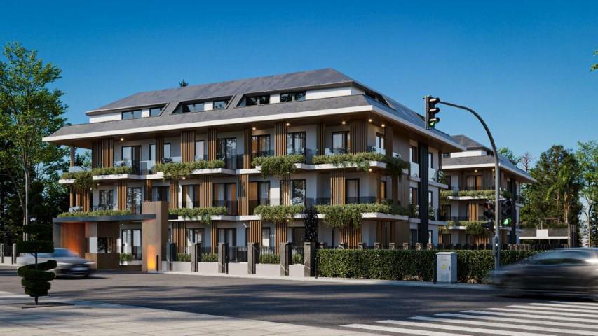 New residential complex located in the green zone of Alanya, Avsalar district - Umbrella Group