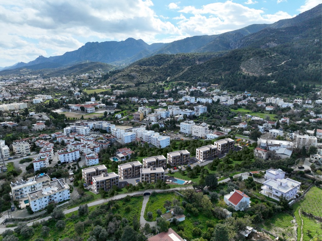 New project project under construction in Northern Cyprus, in a quiet area of Lapta - Umbrella Group - Photo 2