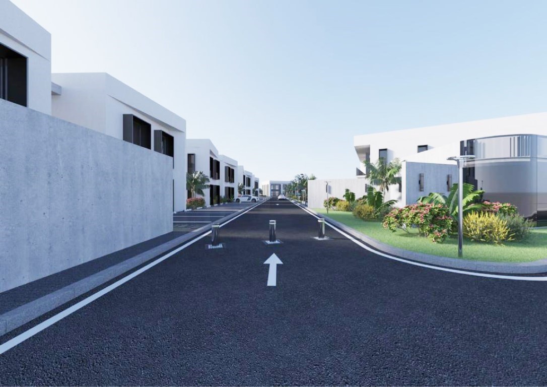 Project of a modern residential complex in Northern Cyprus, apartment layout 2+1, 4+1 - Umbrella Group - Photo 3