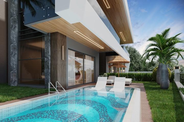 Complex villas 3+1 in Tepe with swimming pool and mountain views - Umbrella Group - Photo 8