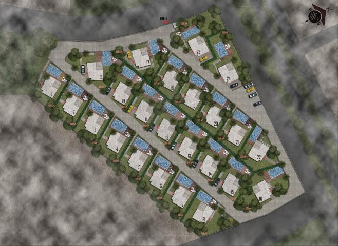 Villa complex 3+1 in Bodrum, with own swimming pool - Umbrella Group - Photo 38