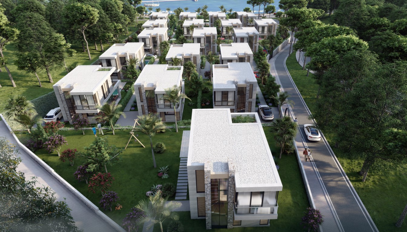 Villa complex 3+1 in Bodrum, with own swimming pool - Umbrella Group - Photo 9