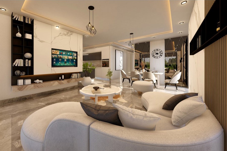 Villa under construction 4+1 in Kyrenia - Umbrella Group - Photo 11