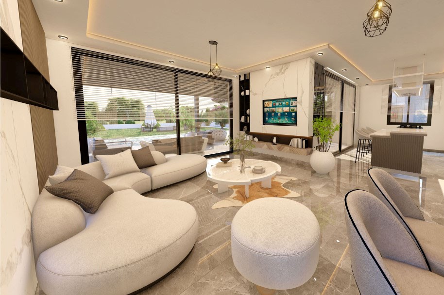 Villa under construction 4+1 in Kyrenia - Umbrella Group - Photo 12