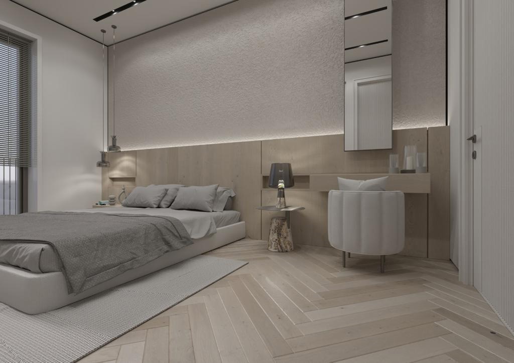 Project of a modern residential complex in Northern Cyprus, apartment layout 2+1, 4+1 - Umbrella Group - Photo 15