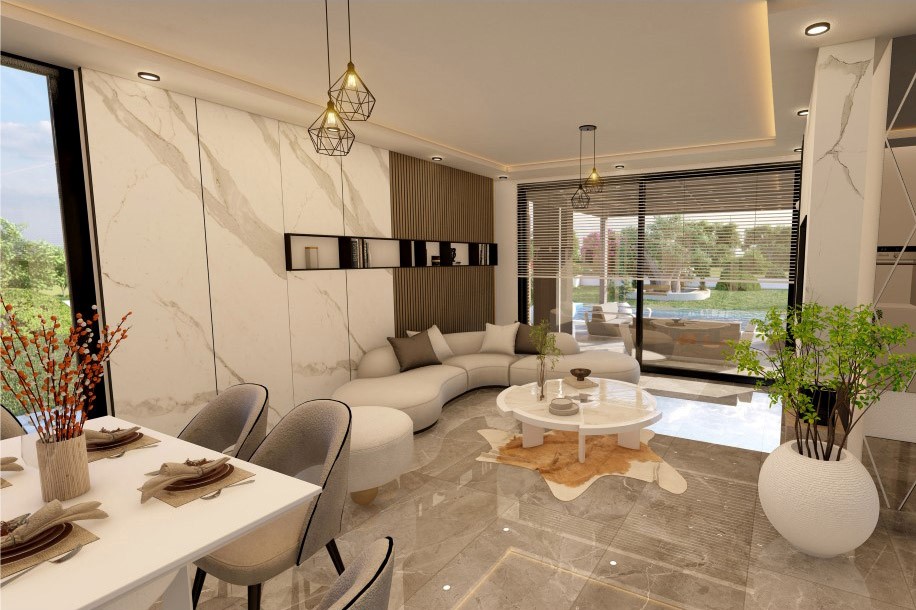 Villa under construction 4+1 in Kyrenia - Umbrella Group - Photo 13