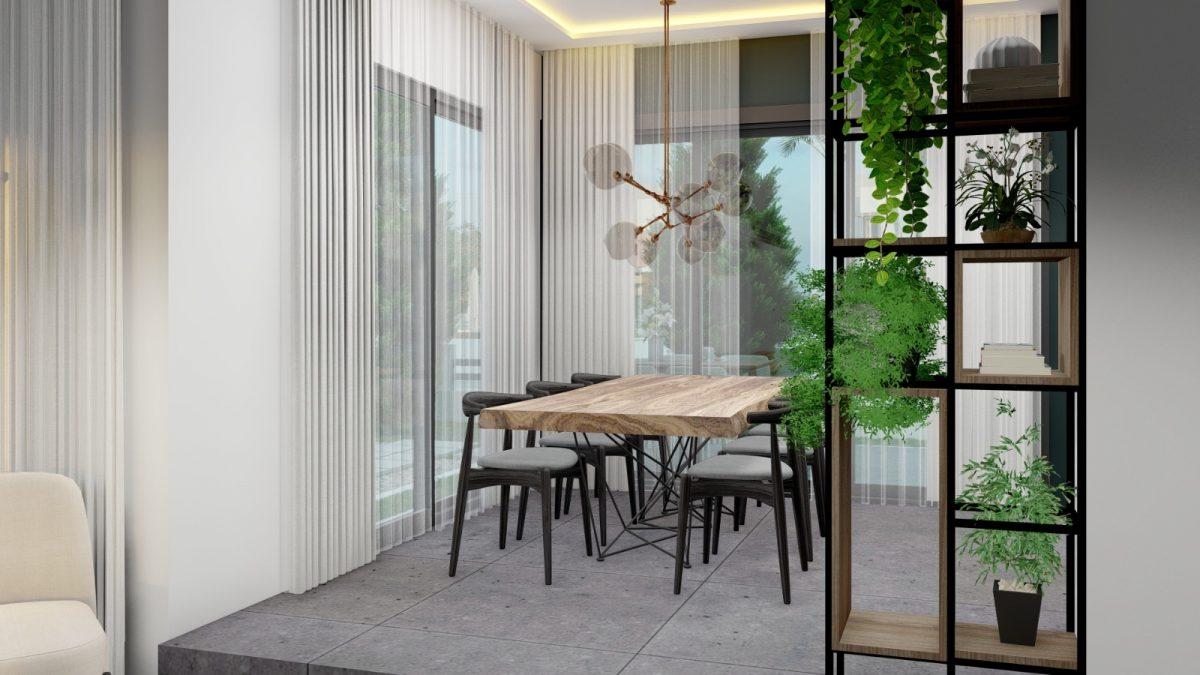 Design of new villas in Northern Cyprus with 3+1 apartments with a floor area of 195 m2, district of Iskele - Umbrella Group - Photo 20