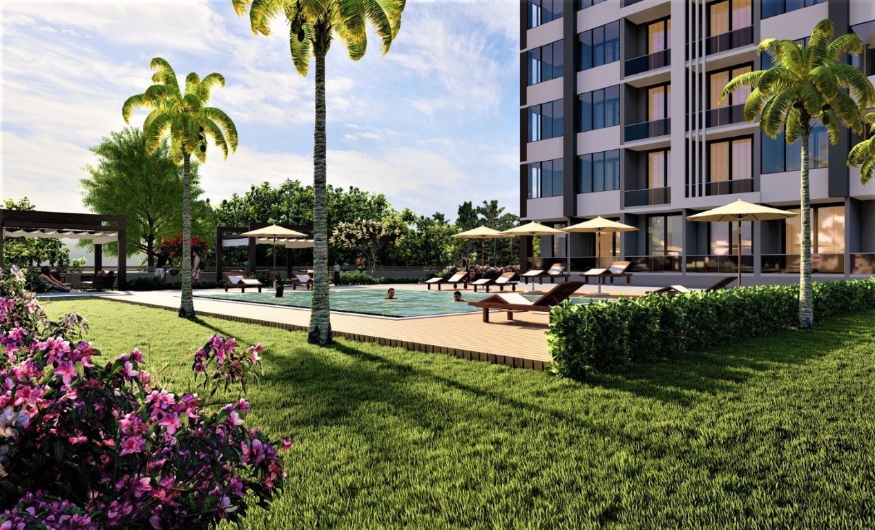 New cosy residential complex in Mersin, 1+1, 2+1 apartments - Umbrella Group - Photo 5