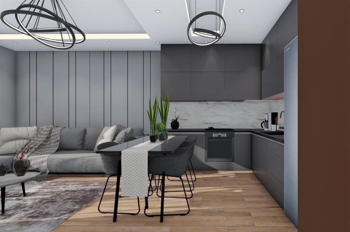 New cosy residential complex in Mersin, 1+1, 2+1 apartments - Umbrella Group - Photo 9