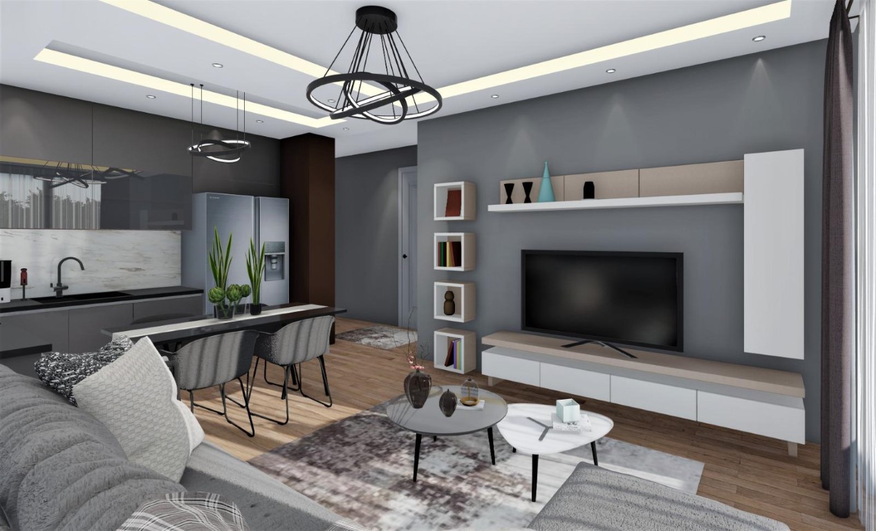 New cosy residential complex in Mersin, 1+1, 2+1 apartments - Umbrella Group - Photo 8