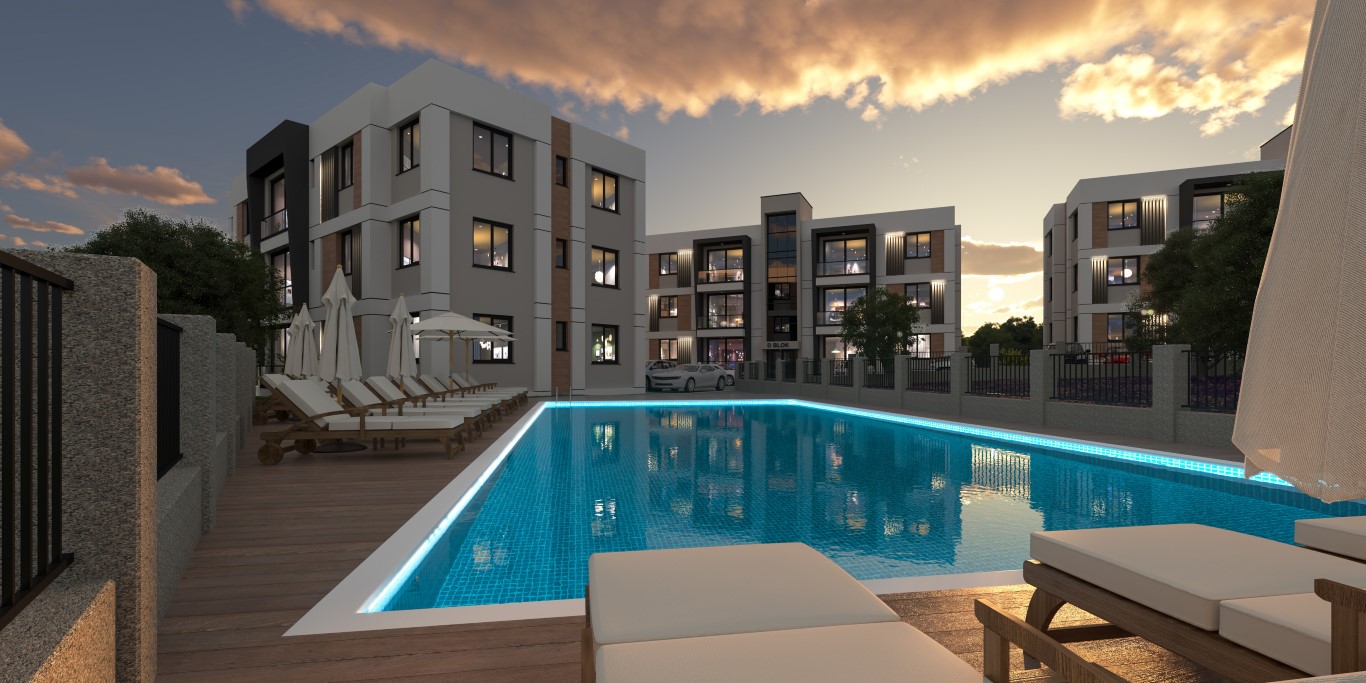 New project project under construction in Northern Cyprus, in a quiet area of Lapta - Umbrella Group - Photo 11