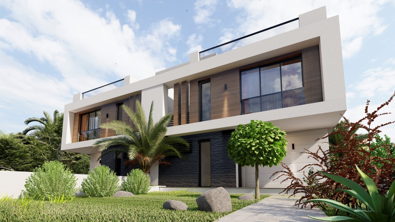 Project of a modern residential complex in Northern Cyprus in the area of Famagusta, apartment layout 1+1, 2+1 - Umbrella Group - Photo 11