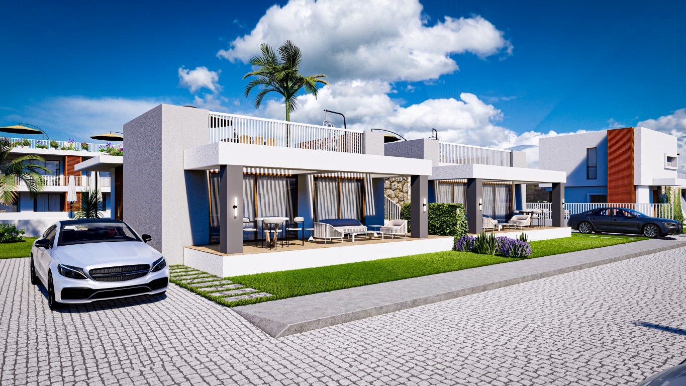 New light villa complex in Northern Cyprus, with sea and mountain views - Umbrella Group - Photo 5