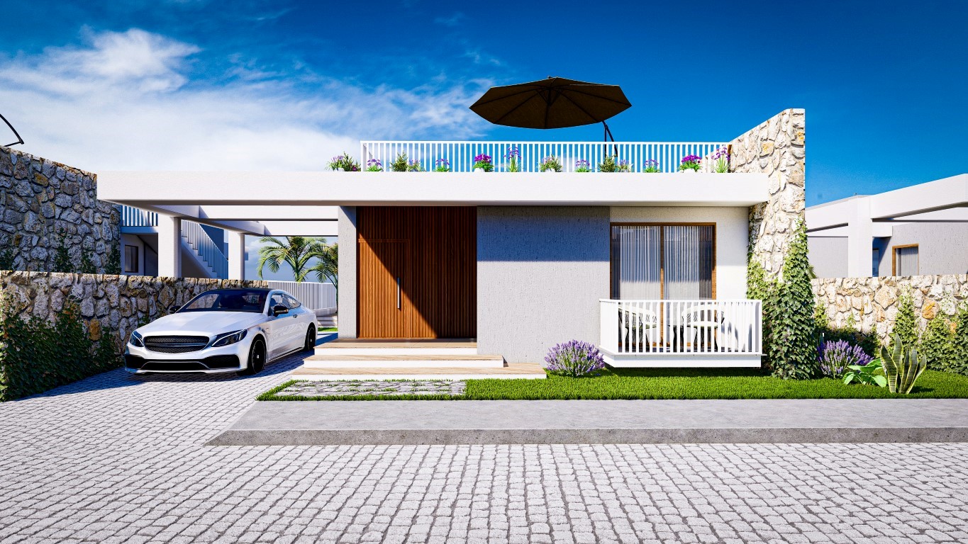 New light villa complex in Northern Cyprus, with sea and mountain views - Umbrella Group - Photo 8