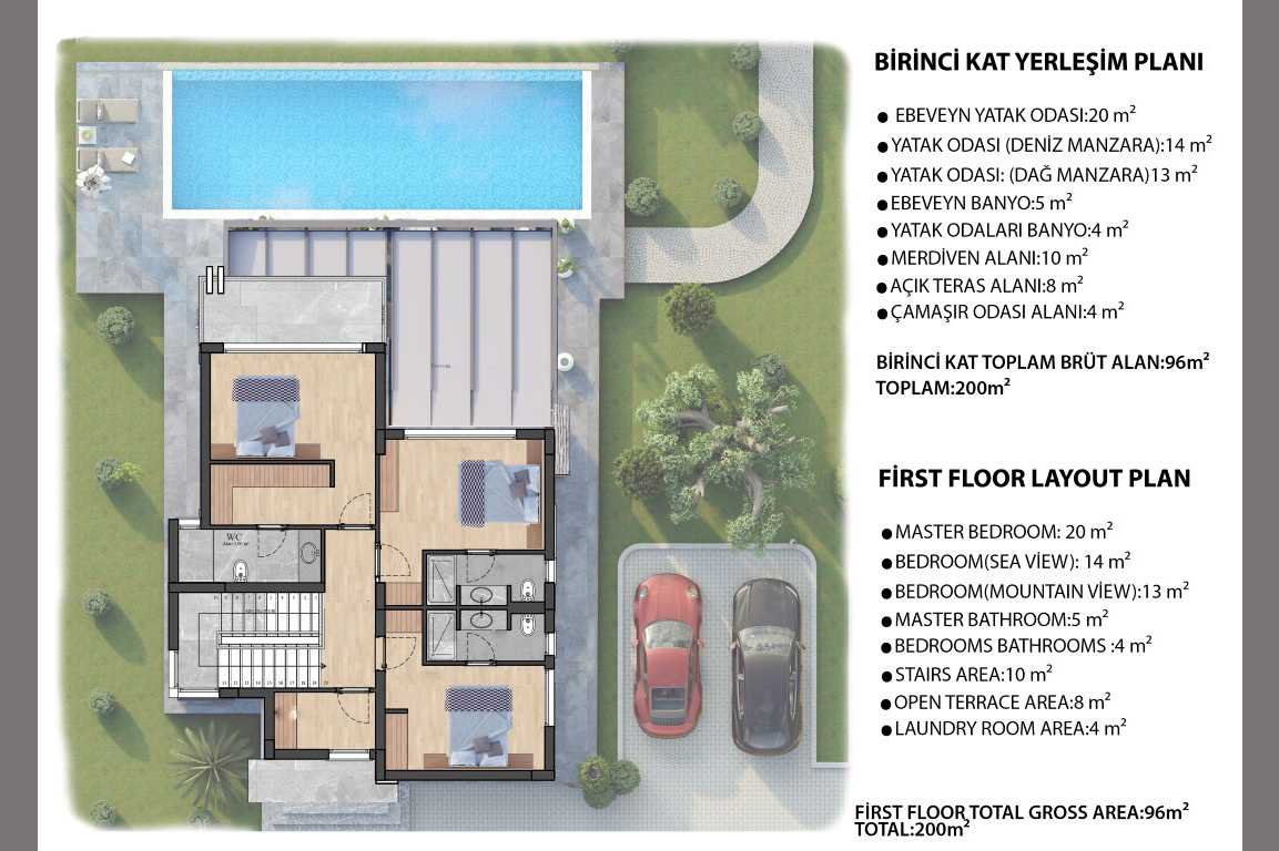 Villa under construction 4+1 in Kyrenia - Umbrella Group - Photo 10