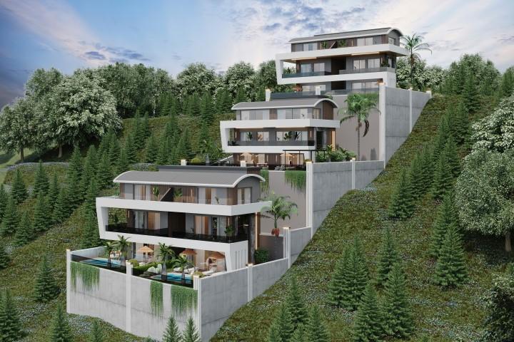 Complex villas 3+1 in Tepe with swimming pool and mountain views - Umbrella Group - Photo 3