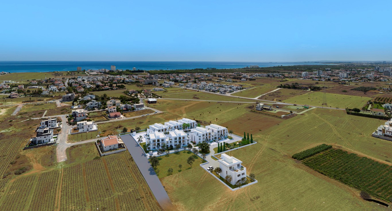 New project in Northern Cyprus, Famagusta area, 15 minutes walk from the sea - Umbrella Group - Photo 2