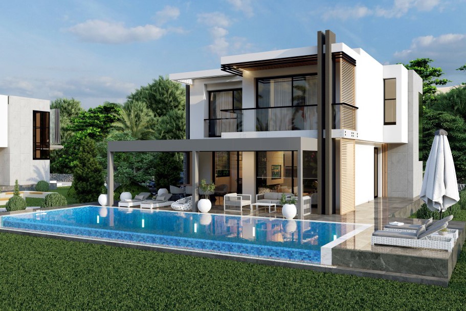Villa under construction 4+1 in Kyrenia - Umbrella Group - Photo 6