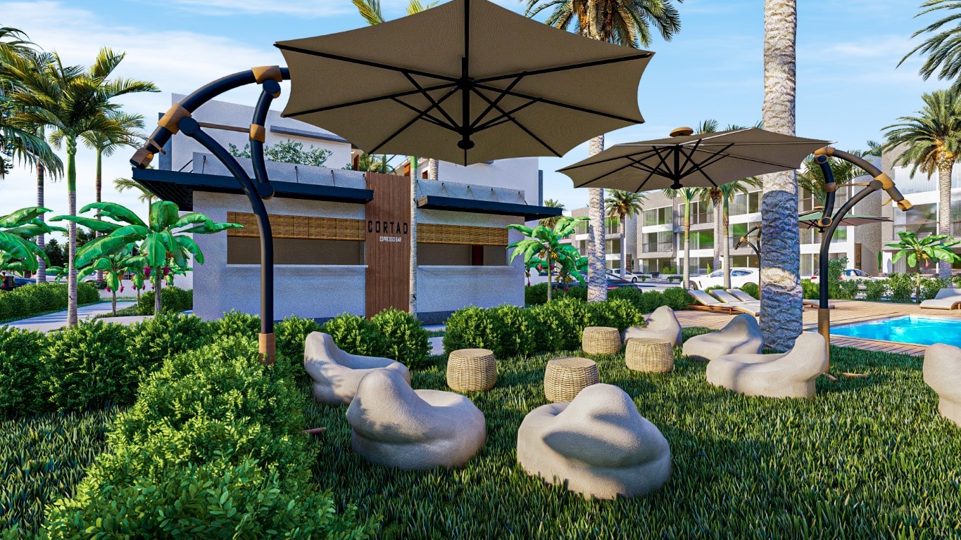 New project in Northern Cyprus, 700 m from the sea, apartment layout studio - Umbrella Group - Photo 13