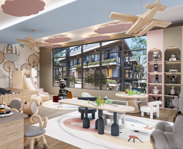 New residential complex located in the green zone of Alanya, Avsalar district - Umbrella Group - Photo 11