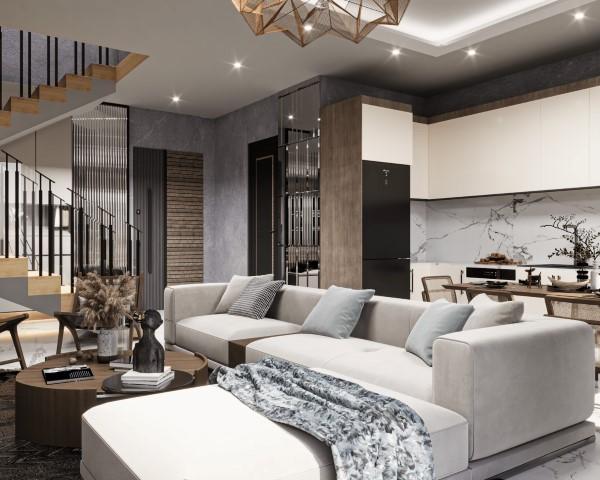 New residential complex located in the green zone of Alanya, Avsalar district - Umbrella Group - Photo 18