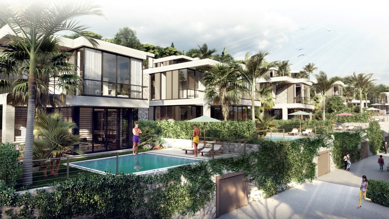 Villa complex 3+1 in Bodrum, with own swimming pool - Umbrella Group - Photo 13