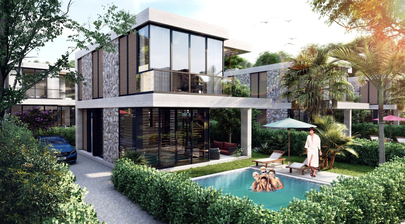 Villa complex 3+1 in Bodrum, with own swimming pool - Umbrella Group - Photo 16