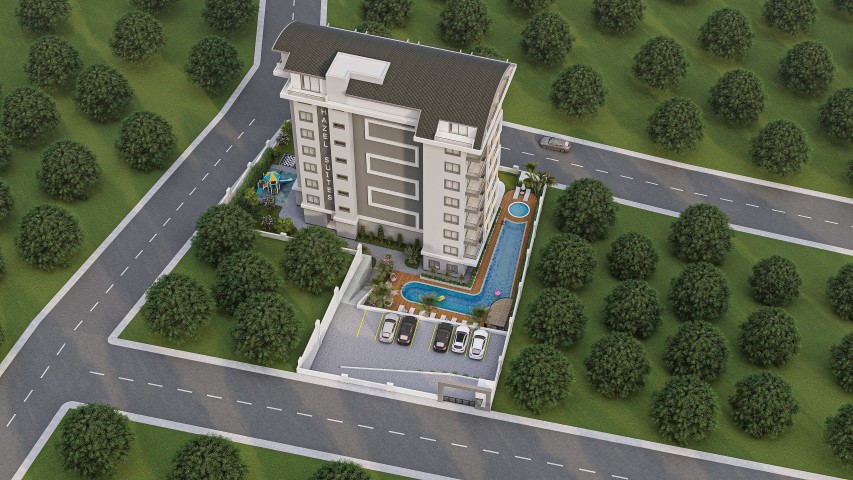 New modern project under construction in the Avsallar region - Umbrella Group - Photo 5