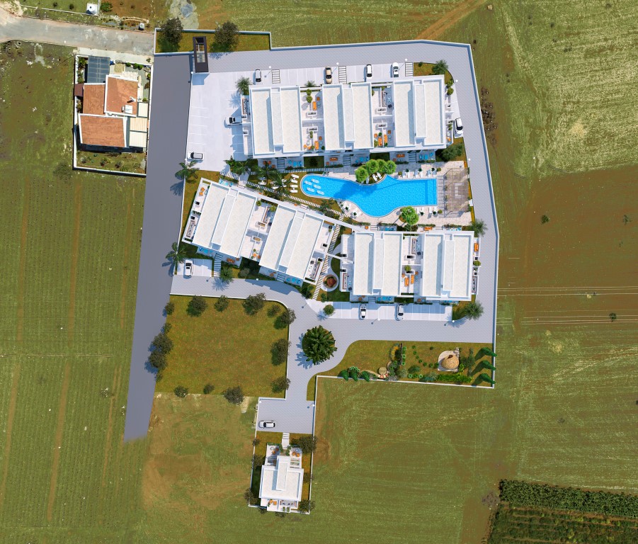 New project in Northern Cyprus, Famagusta area, 15 minutes walk from the sea - Umbrella Group - Photo 4