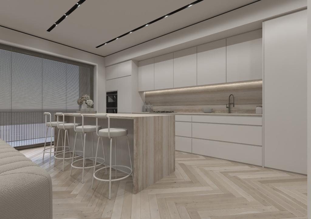 Project of a modern residential complex in Northern Cyprus, apartment layout 2+1, 4+1 - Umbrella Group - Photo 14