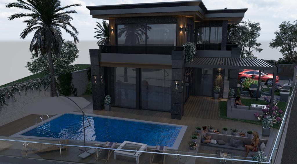 New 4+1 villa with private pool in Kargyjak area - Umbrella Group - Photo 6