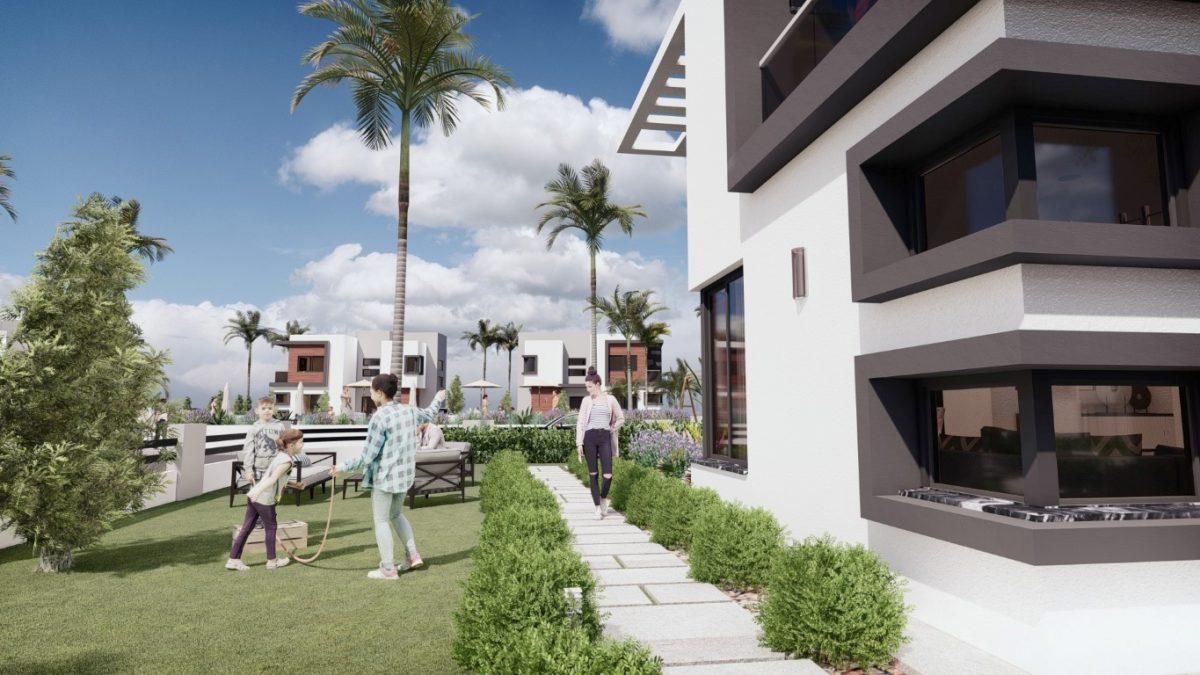Design of new villas in Northern Cyprus with 3+1 apartments with a floor area of 195 m2, district of Iskele - Umbrella Group - Photo 11