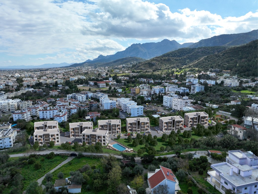 New project project under construction in Northern Cyprus, in a quiet area of Lapta - Umbrella Group - Photo 4