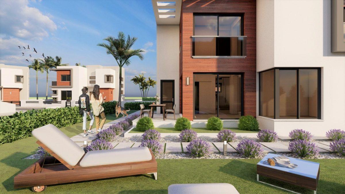 Design of new villas in Northern Cyprus with 3+1 apartments with a floor area of 195 m2, district of Iskele - Umbrella Group - Photo 10