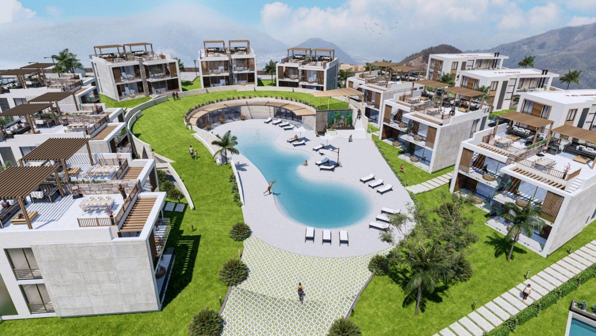 New project of villas and apartments in Northern Cyprus with sea view, Kyrenia town - Umbrella Group - Photo 5