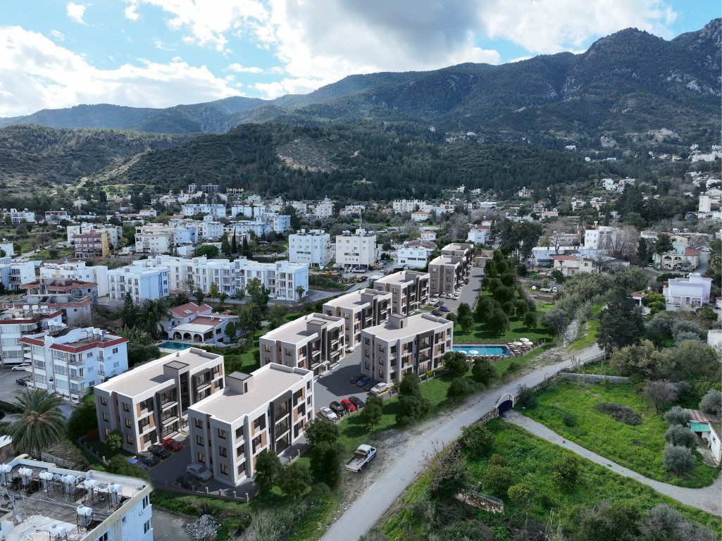New project project under construction in Northern Cyprus, in a quiet area of Lapta - Umbrella Group - Photo 5