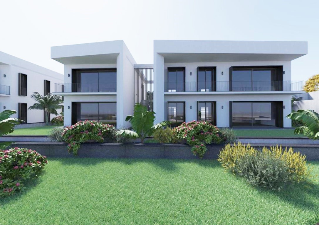 Project of a modern residential complex in Northern Cyprus, apartment layout 2+1, 4+1 - Umbrella Group