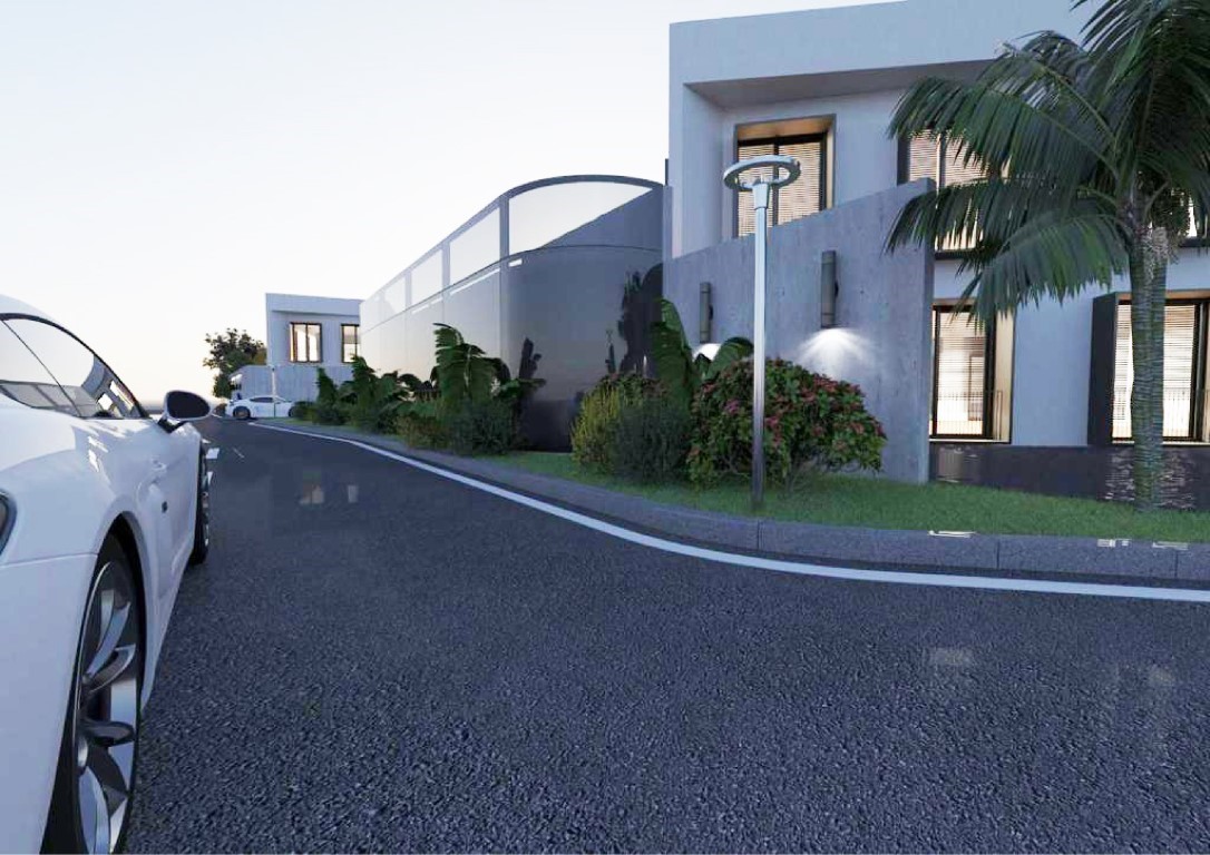 Project of a modern residential complex in Northern Cyprus, apartment layout 2+1, 4+1 - Umbrella Group - Photo 4